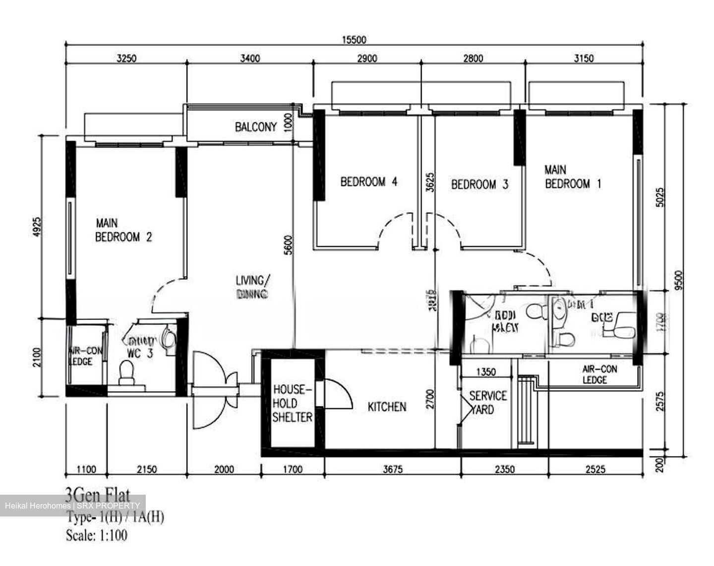 Blk 420D Waterfront II @ Northshore (Punggol), HDB 3 Rooms #630180121